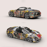 Basquiat Graffiti Vinyl Wrap