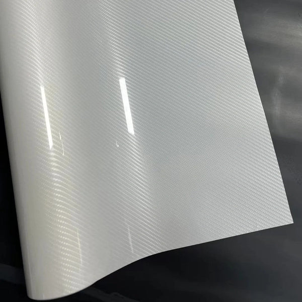 7.5mil Carbon Fiber Clear Glossy Paint Protection Film