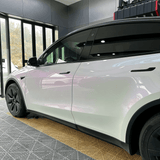 Color Shift White Purple Glossy Vinyl Wrap