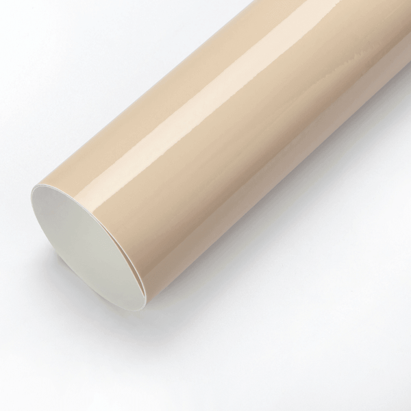 Gloss Crystal Khaki Beige Vinyl Wrap