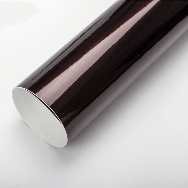 Gloss Metallic Black Rose Vinyl Wrap