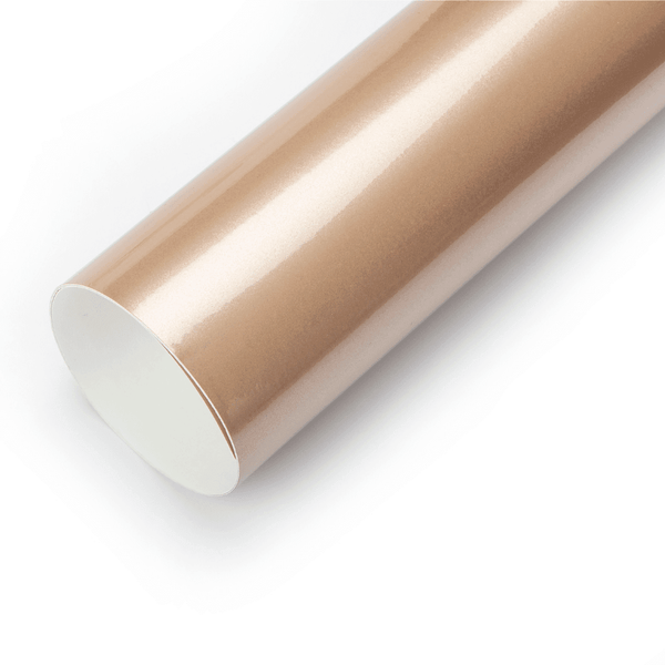 Gloss Metallic Champagne Gold Vinyl Wrap