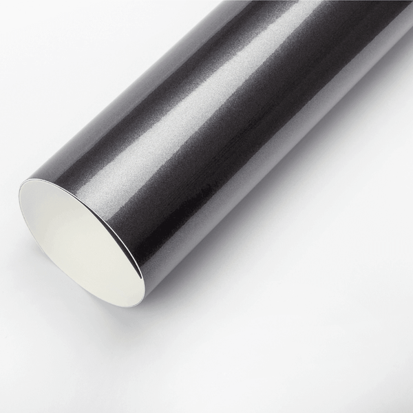 Gloss Metallic Graphite Ash Vinyl Wrap
