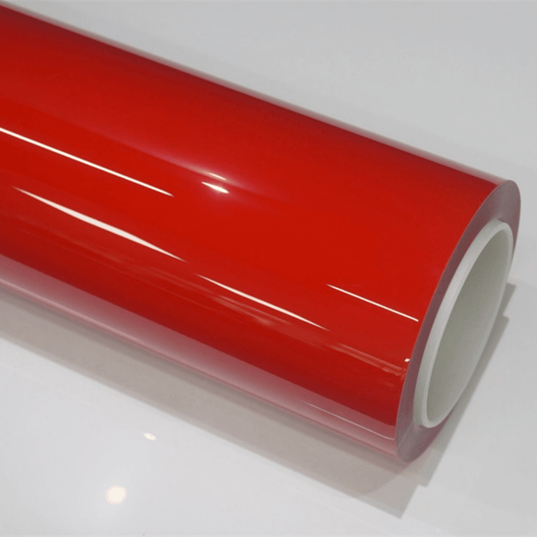 Glossy Ferrari Red Color PPF