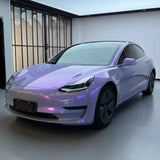 Glossy Gray Purple Color PPF