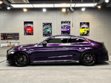 Gloss Metallic Midnight Purple Vinyl Wrap