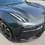 Gloss Metallic Black Rainbow Color PPF