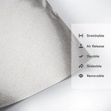 Gloss Metallic Silver Vinyl Wrap