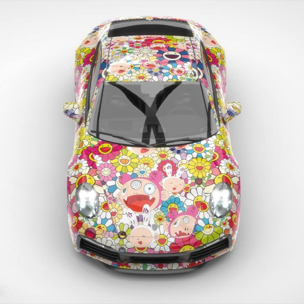 Takashi Murakami Sunflower Vinyl Wrap