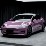Tesla Model 3 Glossy Lilac Pink Wrap