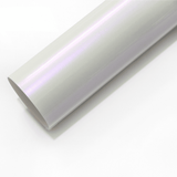 Color Shift White Purple Glossy Vinyl Wrap