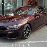 Glossy Metallic Black Rose Color PPF