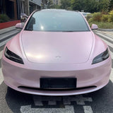 Tesla Model 3 Matte Metallic Baby Pink Wrap