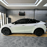 Color Shift White Purple Glossy Vinyl Wrap